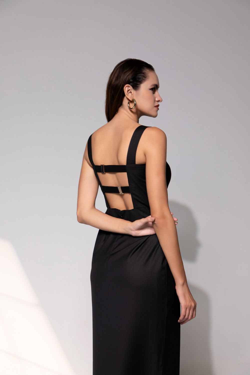 Sweetheart Gown in Midnight Noir