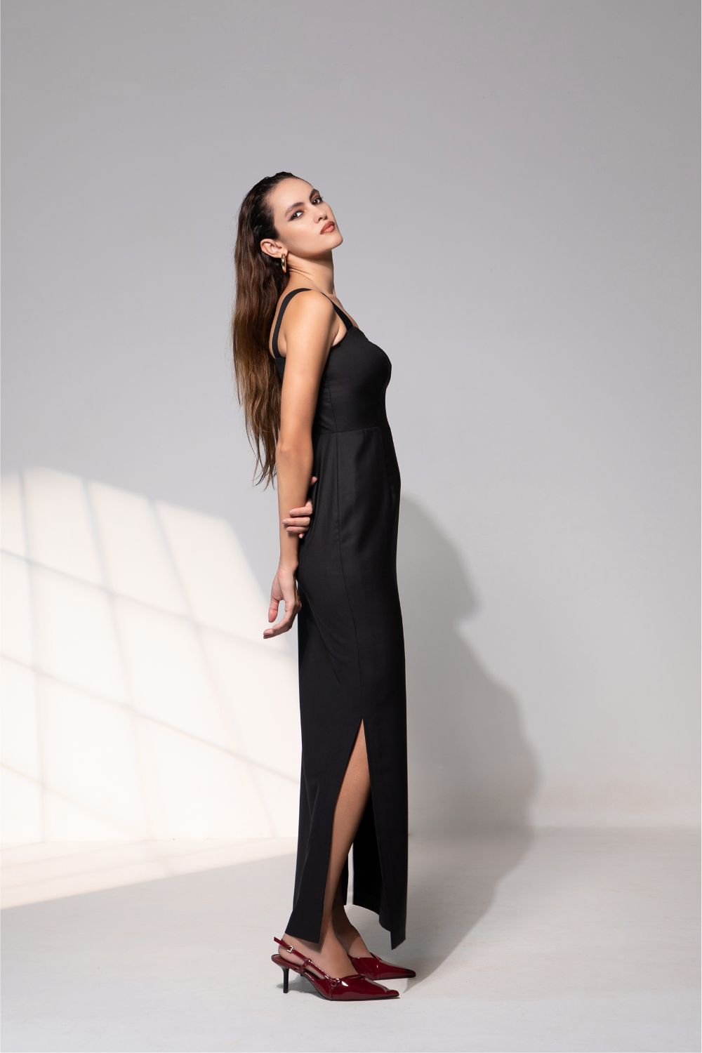 Sweetheart Gown in Midnight Noir