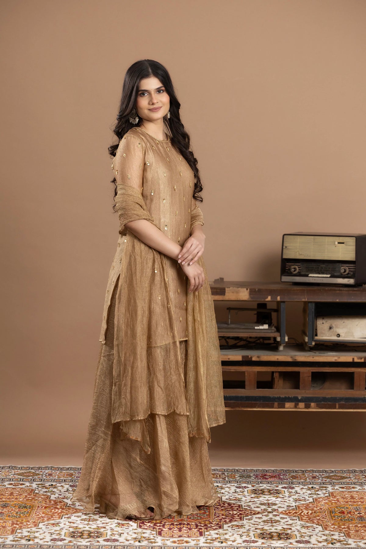 Tissue Gharara Set