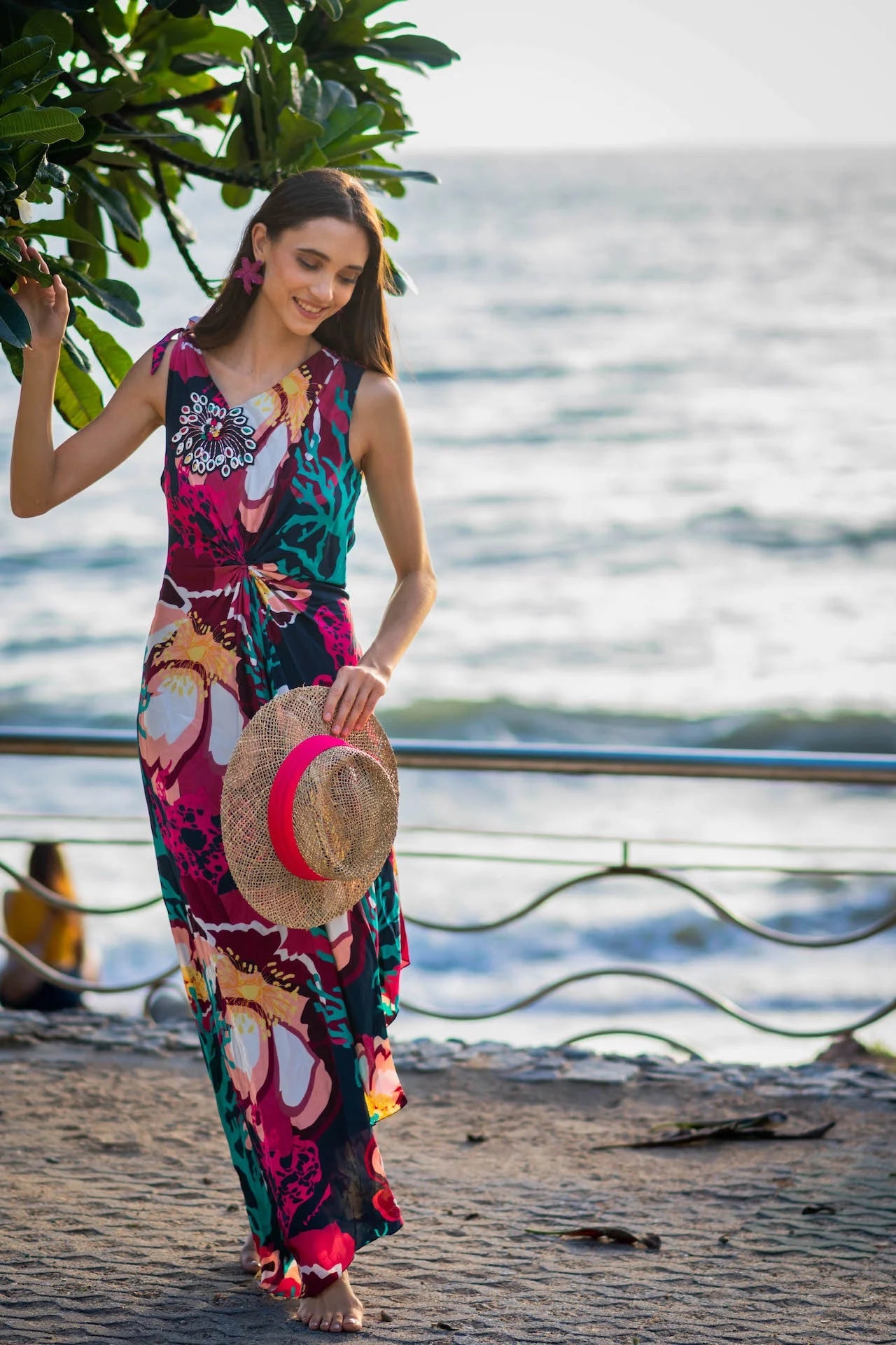 Printed Gown