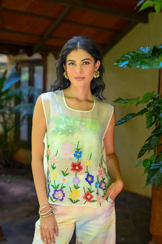 Verdalya Apron Top