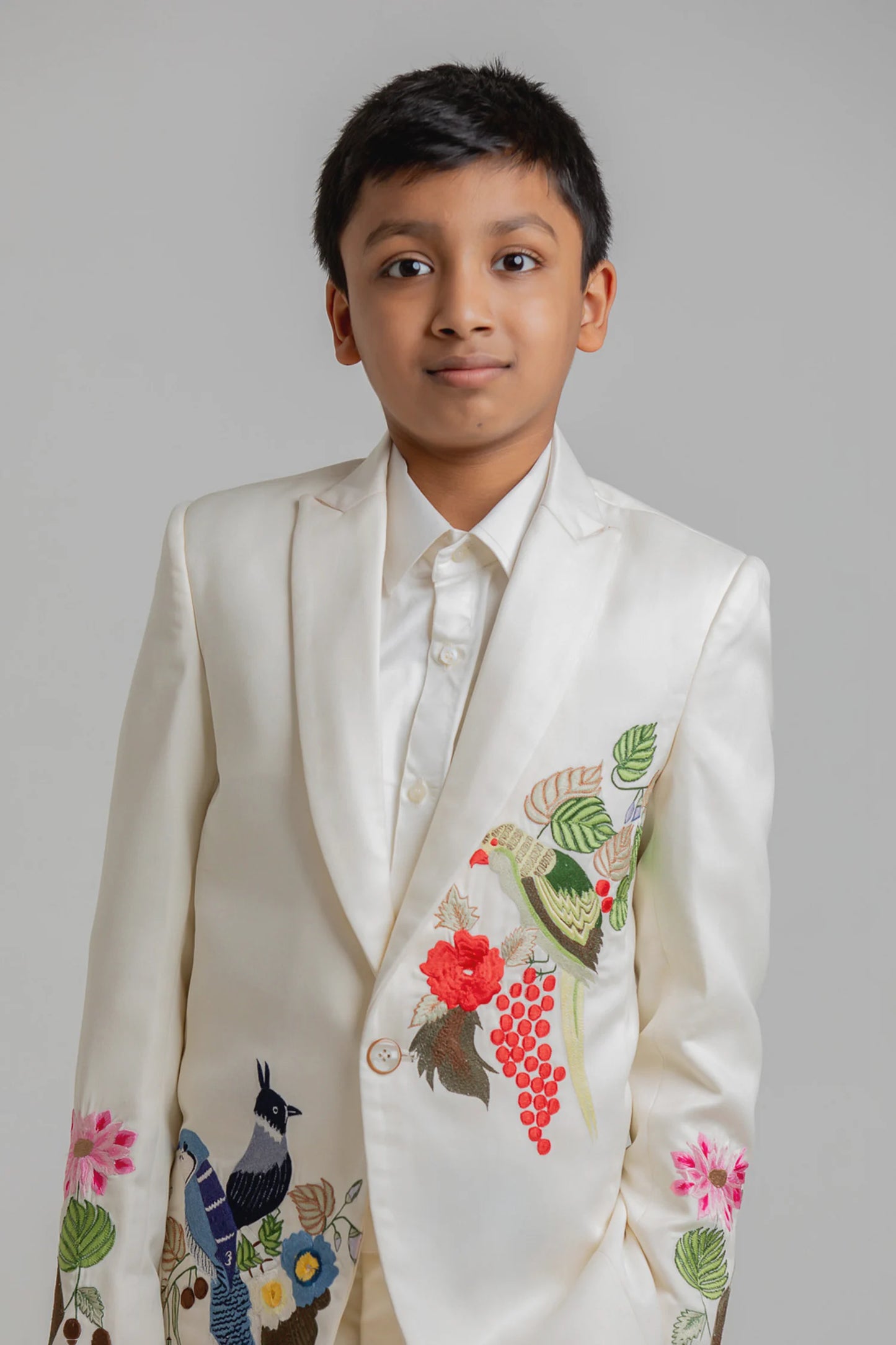 White Blazer Set