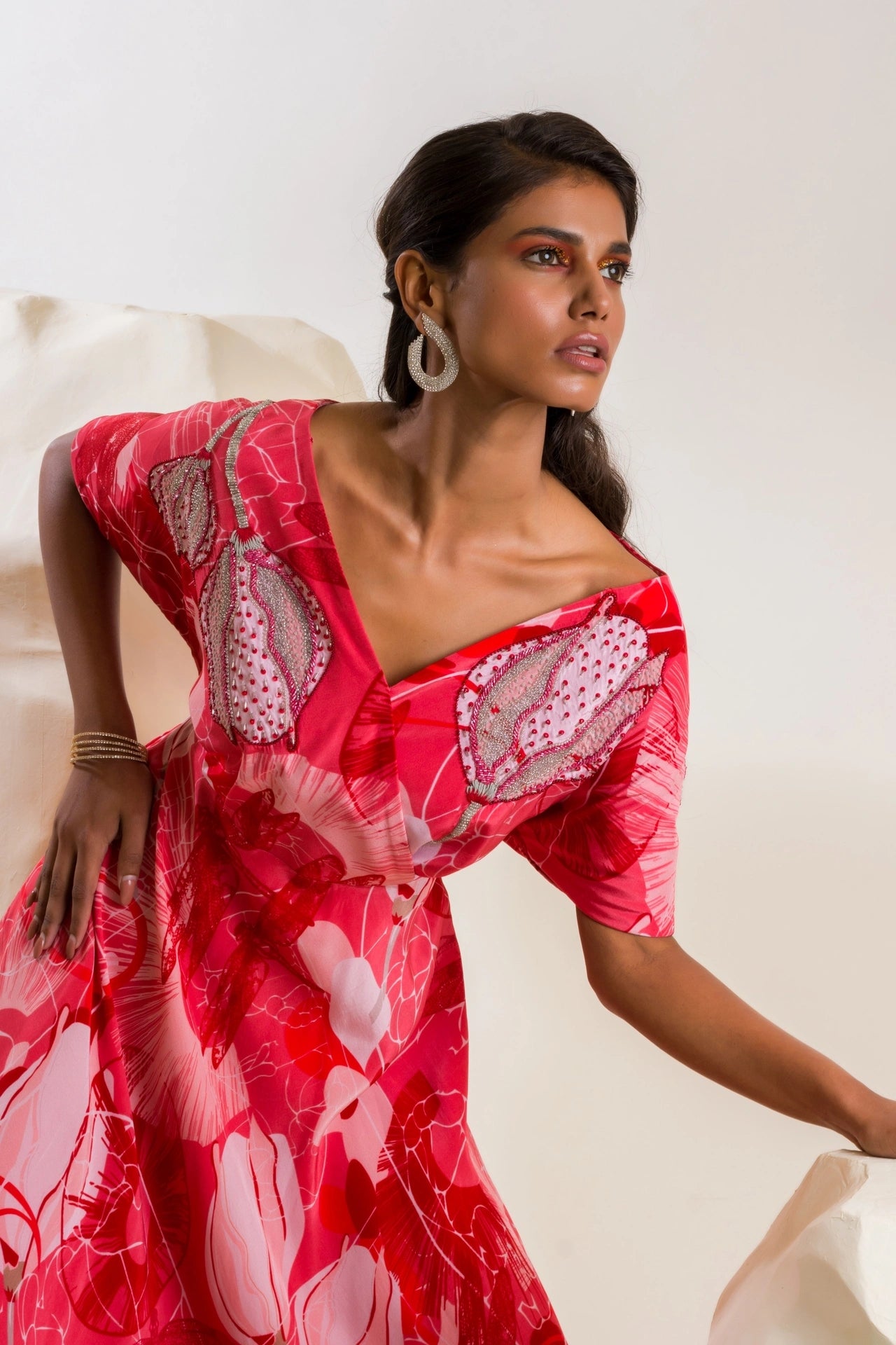 Printed Maxi Dress