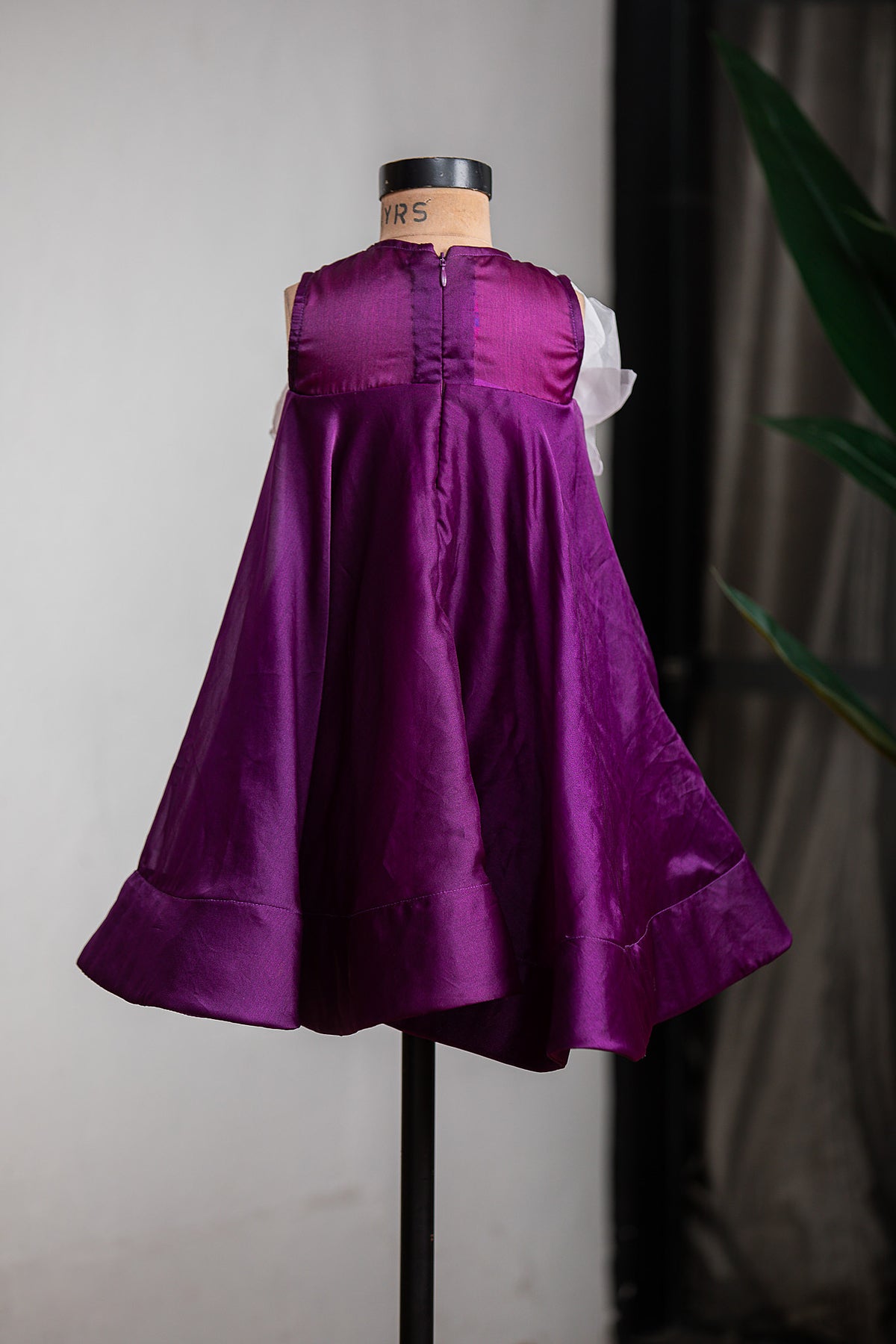 Purple Organza Frock