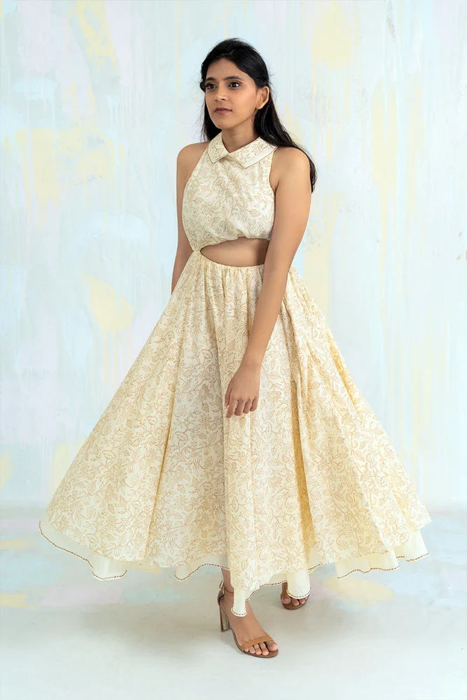 Zibâ Tea Length Dress