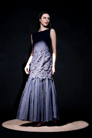 Sapphire Sky Gown