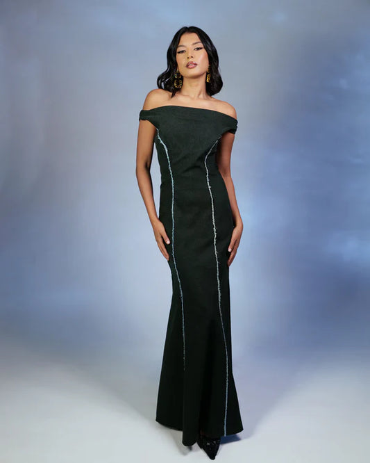 Cascading Elegance Dress