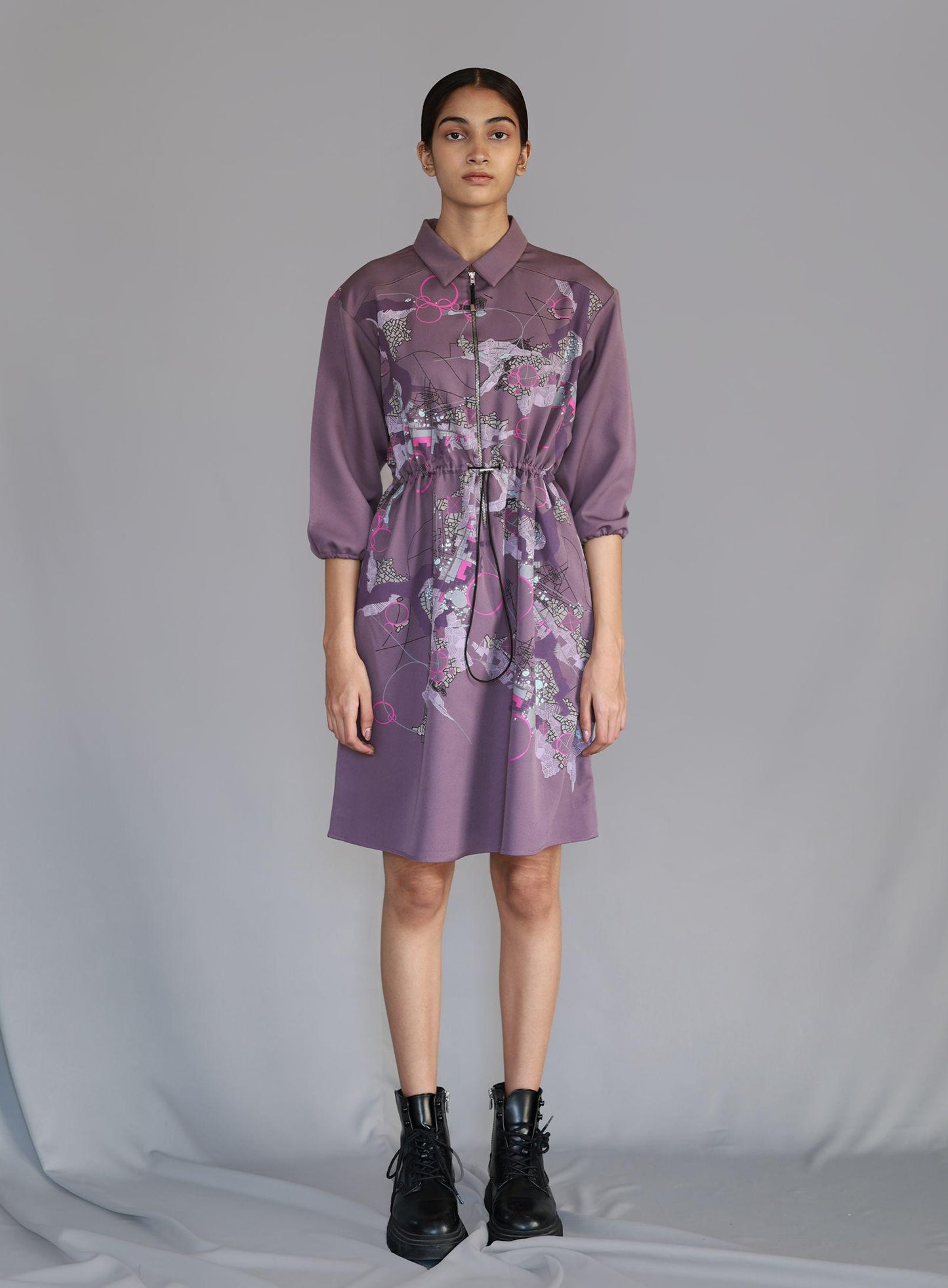 Map Short Dress