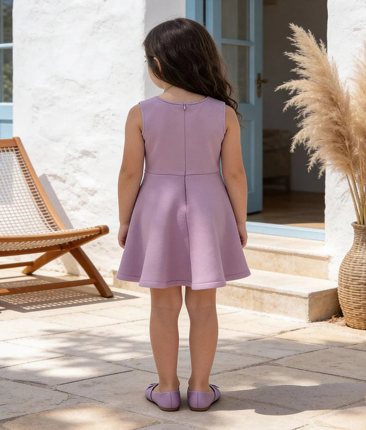 Lilac Lycra Dress