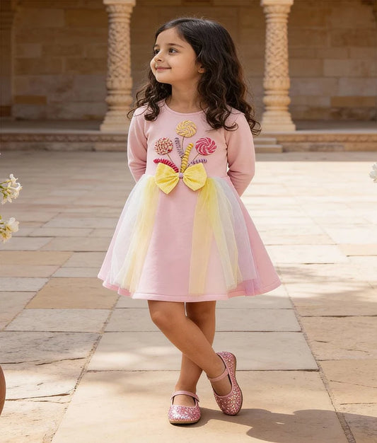 Pink Candy Dress for Girls