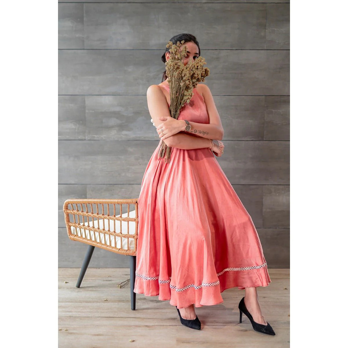 Mae Tea-length Dress