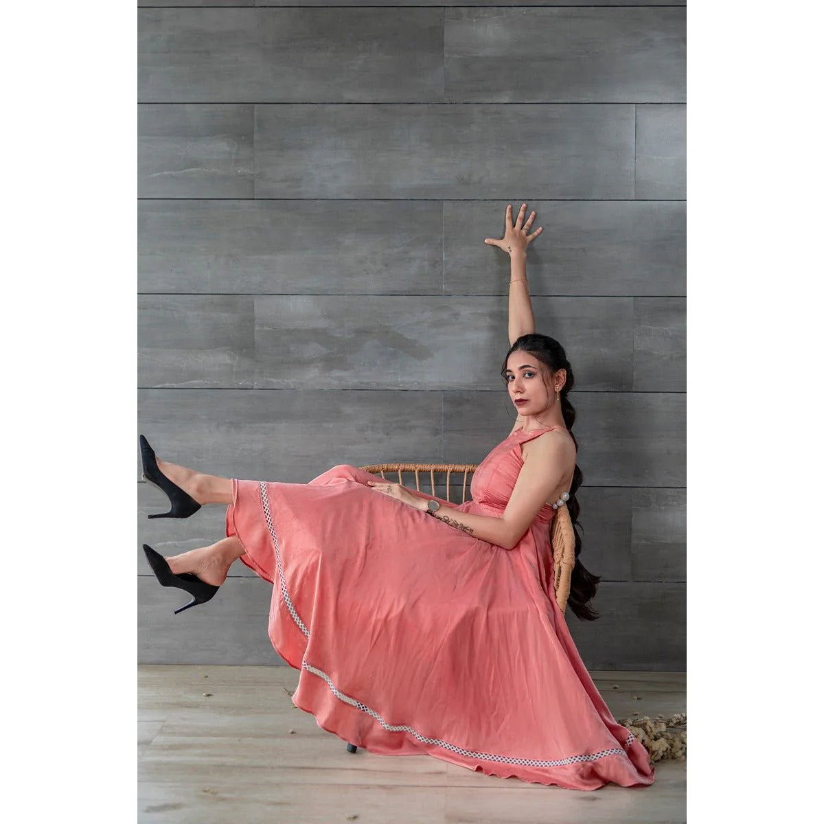 Mae Tea-length Dress