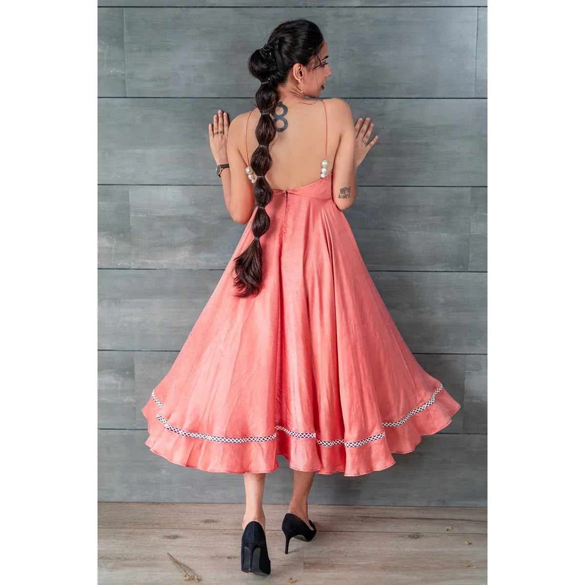 Mae Tea-length Dress