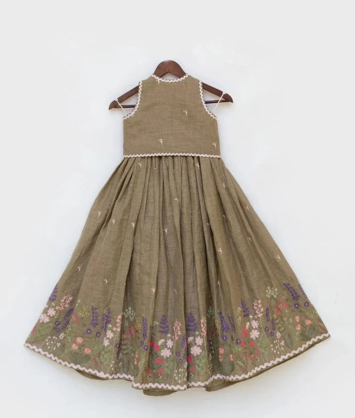 Earthy Linen Bloom Set