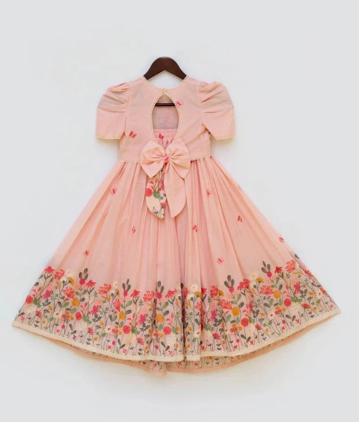 Peach Bloom Mul Set