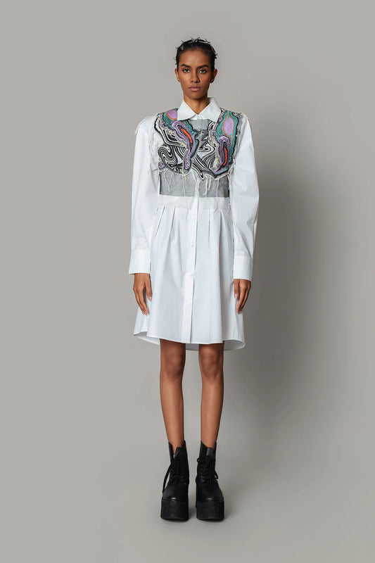 Marbel Shirt Dress