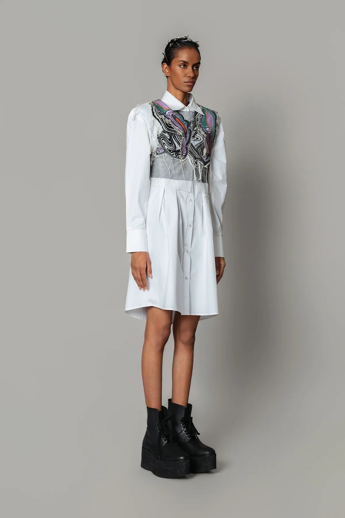 Marbel Shirt Dress