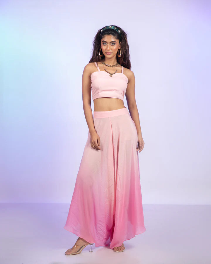 Cherry Blossom Corset Set