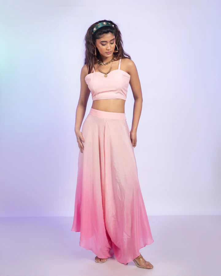 Cherry Blossom Corset Set