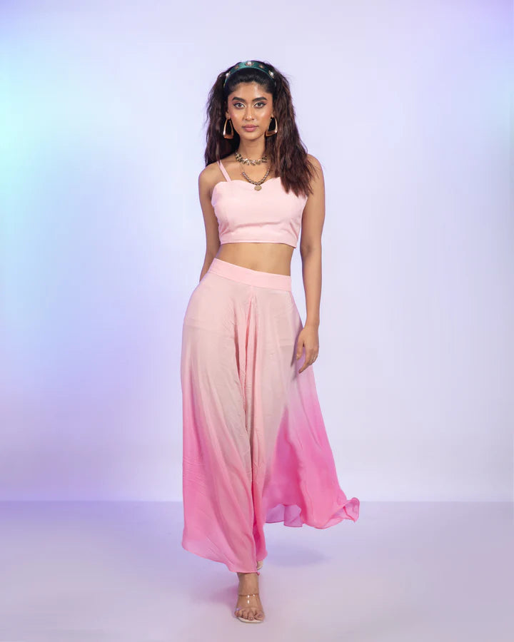 Cherry Blossom Corset Set