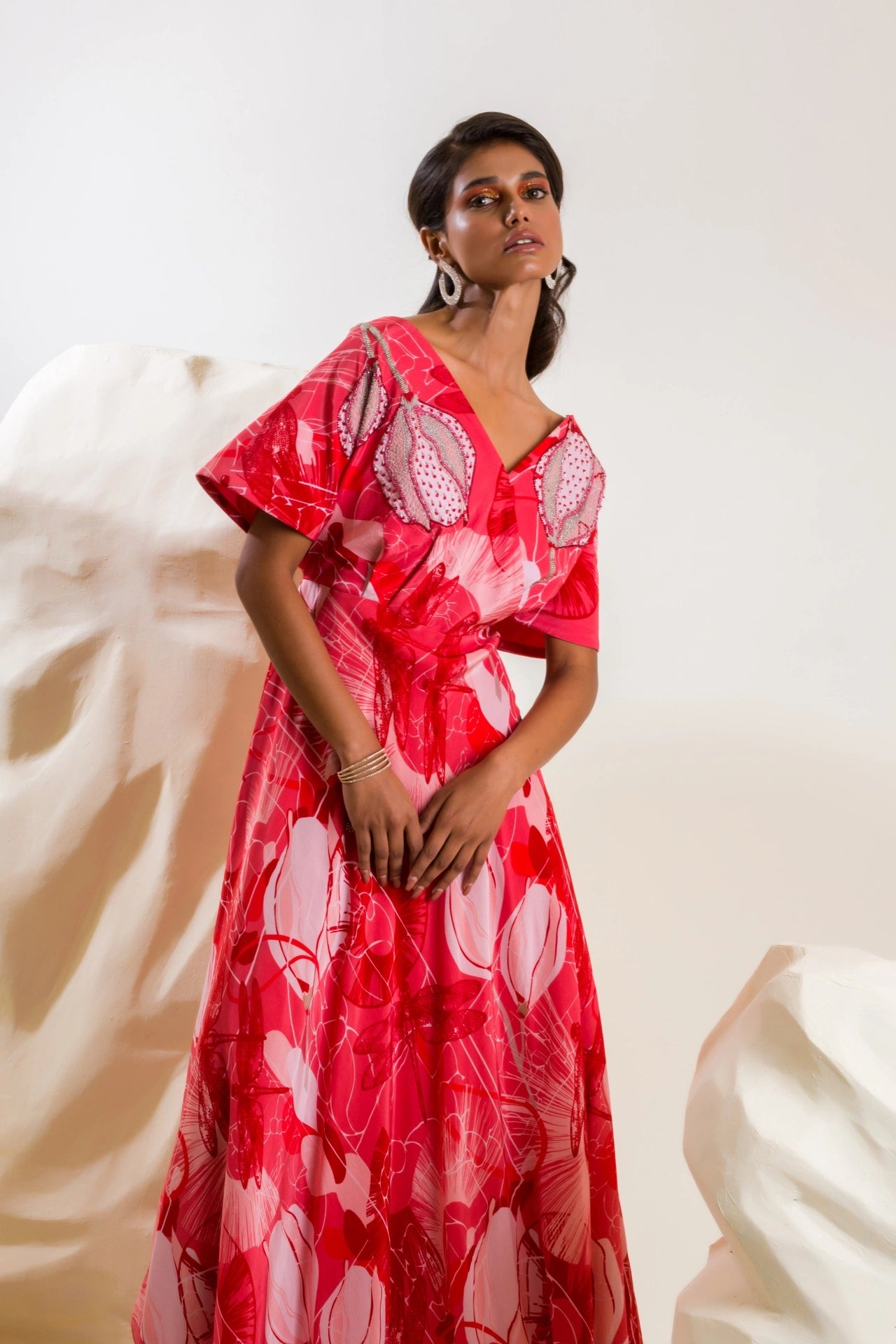 Printed Maxi Dress