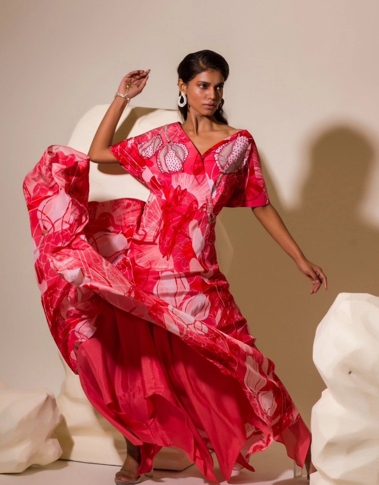 Printed Maxi Dress