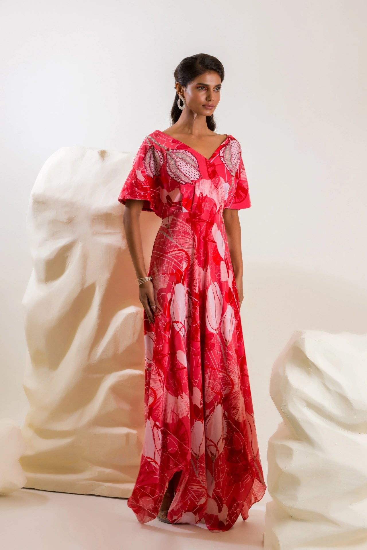 Printed Maxi Dress